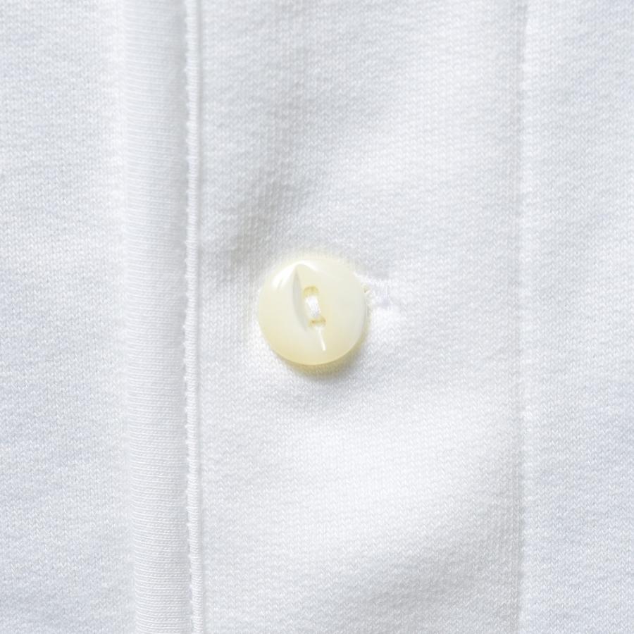 ELACIO（エラシオ）コットンスウェットカーディガン V-NK CARDIGAN