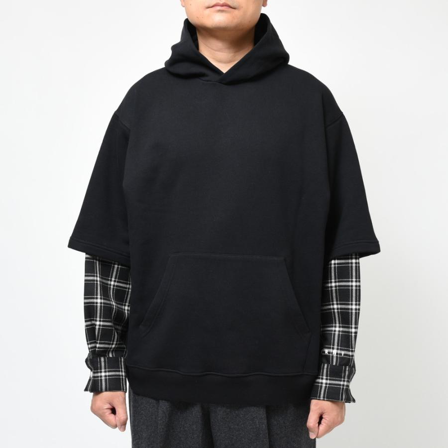 MARNI（マルニ）コットンスウェット×ウールチェックコンビフーディ FUMU0110Q5 UTC029 12032402138 |  | 02