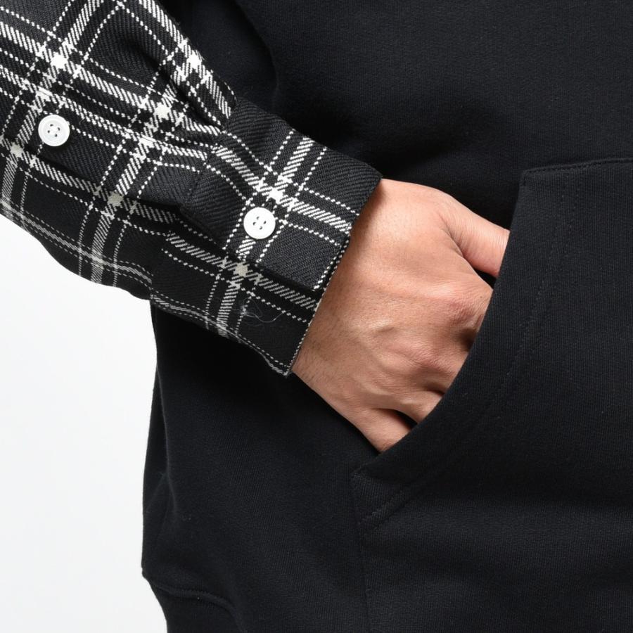 MARNI（マルニ）コットンスウェット×ウールチェックコンビフーディ FUMU0110Q5 UTC029 12032402138 |  | 07
