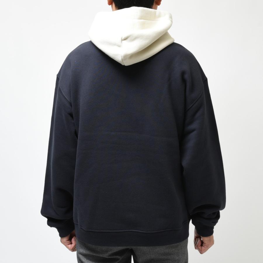 STONE ISLAND(ストーンアイランド) MARINA コットンスウェットバイカラーフーディ 7915651X6 12036401198 |  | 07