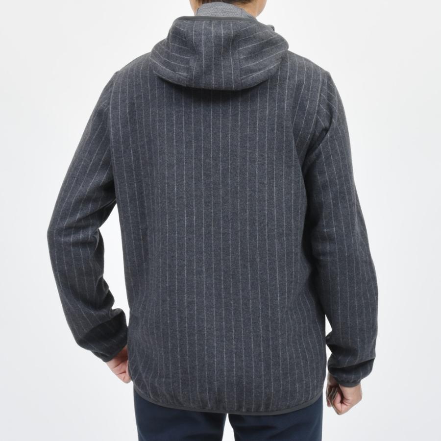 SEASE（シーズ）DRONE HOOD ウールフリースチョークストライププルオーバーフーディー SE242UAWH033TJ157 12046000039 |  | 03