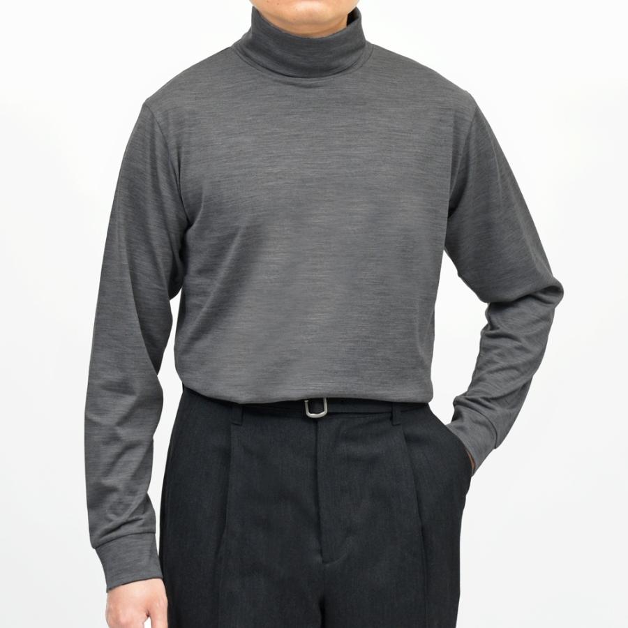 MILA SCHON MILANO（ミラ ショーン ミラノ）SUPER100'sウォッシャブルウールタートルネックニットソー 287-601 12056002052 |  | 01