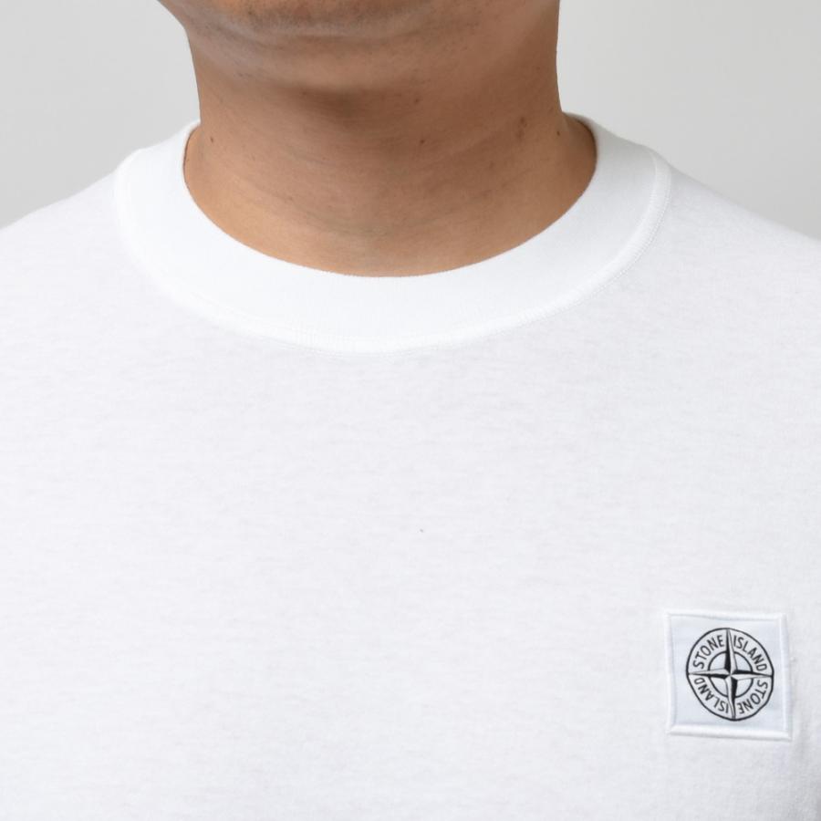 STONE ISLAND(ストーンアイランド)ガーメントダイコットンジャージーロゴS/Sカットソー 【2023ss】 101523757 12131400198｜guji｜04