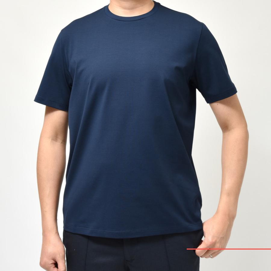 HERNO（ヘルノ）スーパーファインコットンストレッチジャージS/Sクルー 