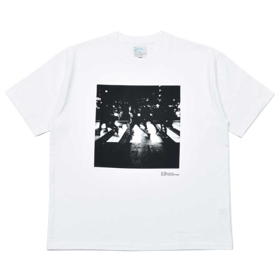 THE INTERNATIONAL ART COLLECTION（ジ インターナショナル アート コレクション）CROSS WALK 001 コットンクルーネックS/Sカットソー 12152400182 | 