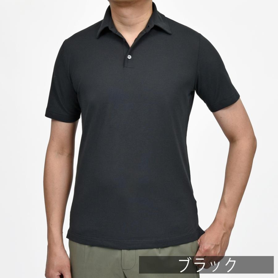 ZANONE（ザノーネ）アイスコットンクレープS/Sポロ POLO MC/SLIM FIT/815109/ZG380/34401(M)  12155300052の画像