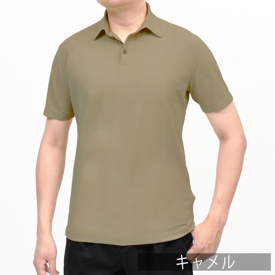 ZANONE（ザノーネ）アイスコットンクレープS/Sポロ POLO MC/SLIM FIT/815109/ZG380/34401(M)  12155300052の画像