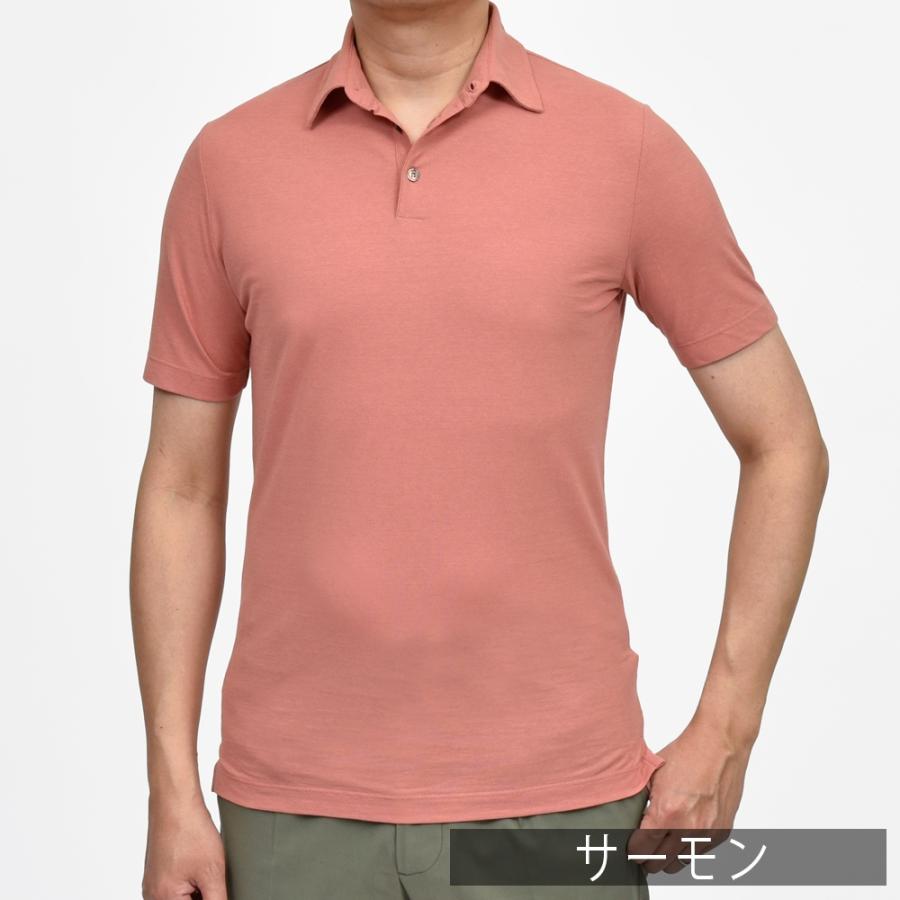 ZANONE（ザノーネ）アイスコットンクレープS/Sポロ POLO MC/SLIM FIT/815109/ZG380/34401(M)  12155300052の画像