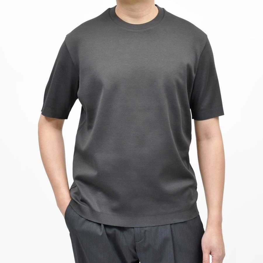 HERNO（ヘルノ）コットンニットエフェクトジャージS/Sクルーネックカットソー JG000206U-52059 12161001132 |  | 10