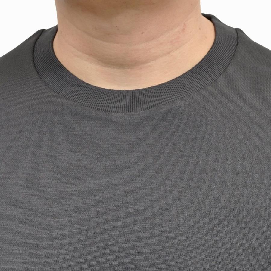 HERNO（ヘルノ）コットンニットエフェクトジャージS/Sクルーネックカットソー JG000206U-52059 12161001132 |  | 12
