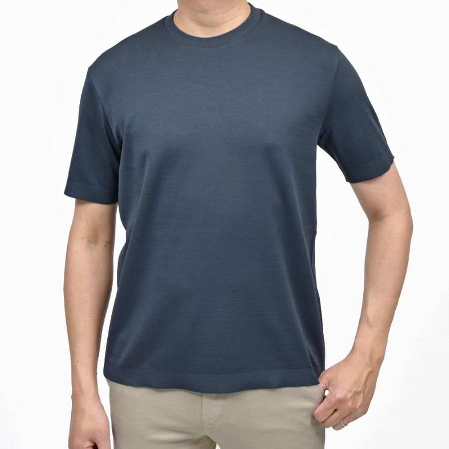 HERNO（ヘルノ）コットンニットエフェクトジャージS/Sクルーネックカットソー JG000206U-52059 12161001132 |  | 13