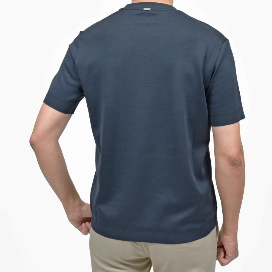 HERNO（ヘルノ）コットンニットエフェクトジャージS/Sクルーネックカットソー JG000206U-52059 12161001132 |  | 14