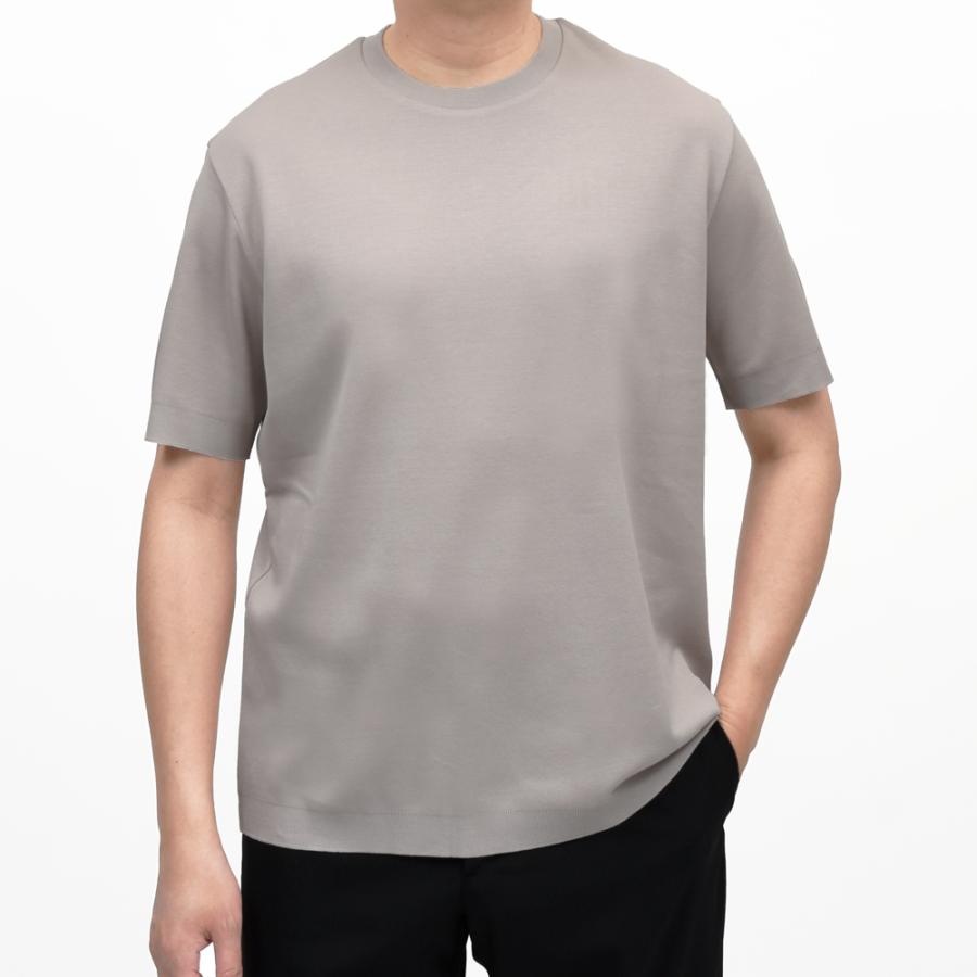 HERNO（ヘルノ）コットンニットエフェクトジャージS/Sクルーネックカットソー JG000206U-52059 12161001132 |  | 07