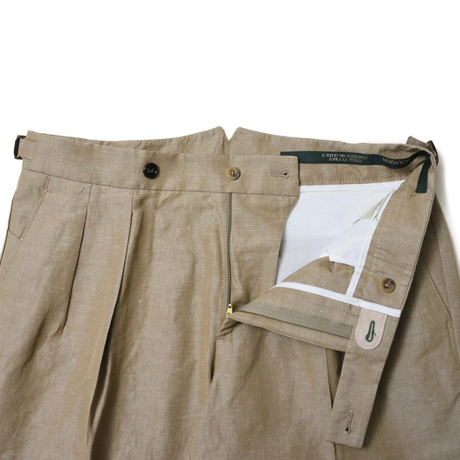 BERWICH（ベルウィッチ）SCOTCHスコッチ コットンリネンソリッド2イン