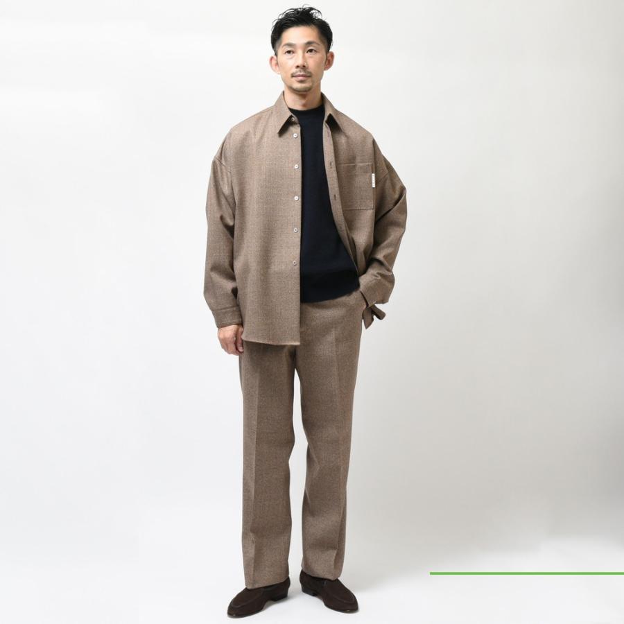 MARNI（マルニ）ウールシャークスキンストレートパンツ PUMU0110U0 