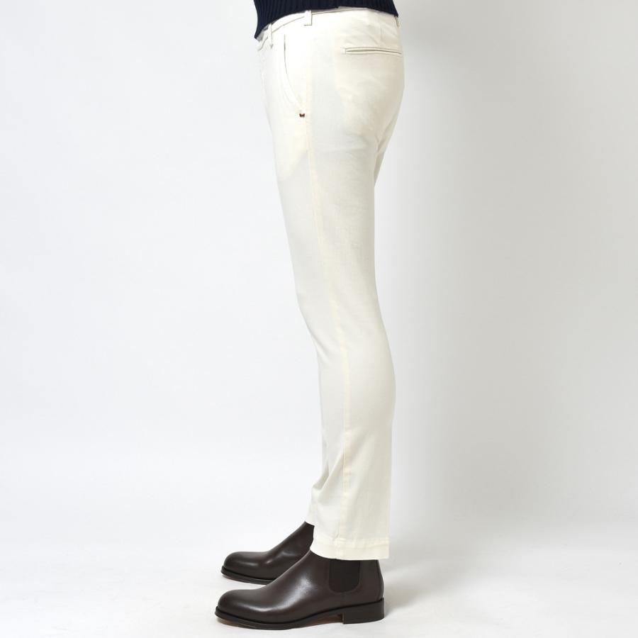 entre amis（アントレ アミ）TK American Slim ガーメントダイストレッチコットンギャバジンテーパードクロップドスキニーチノ A23-8188-488 13026000020｜guji｜04