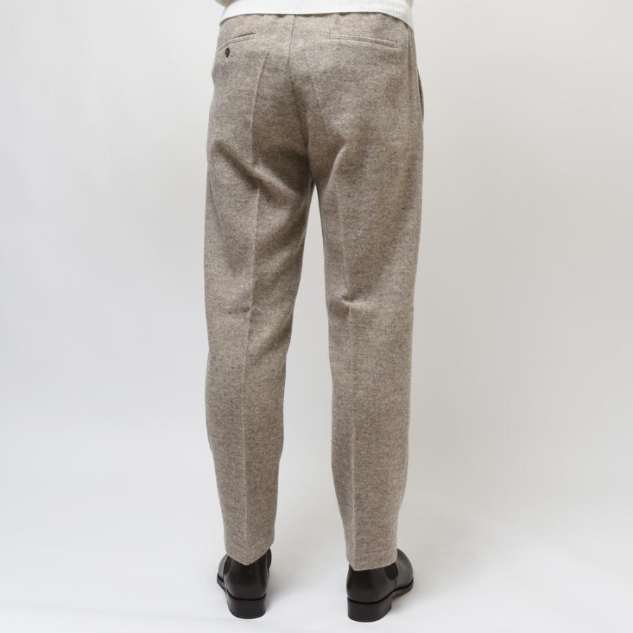 T-JACKET（ティージャケット）ウールコットンメランジフランネルジャージ1プリーツテーパードシャーリングパンツ 70271004 13026003065 |  | 02