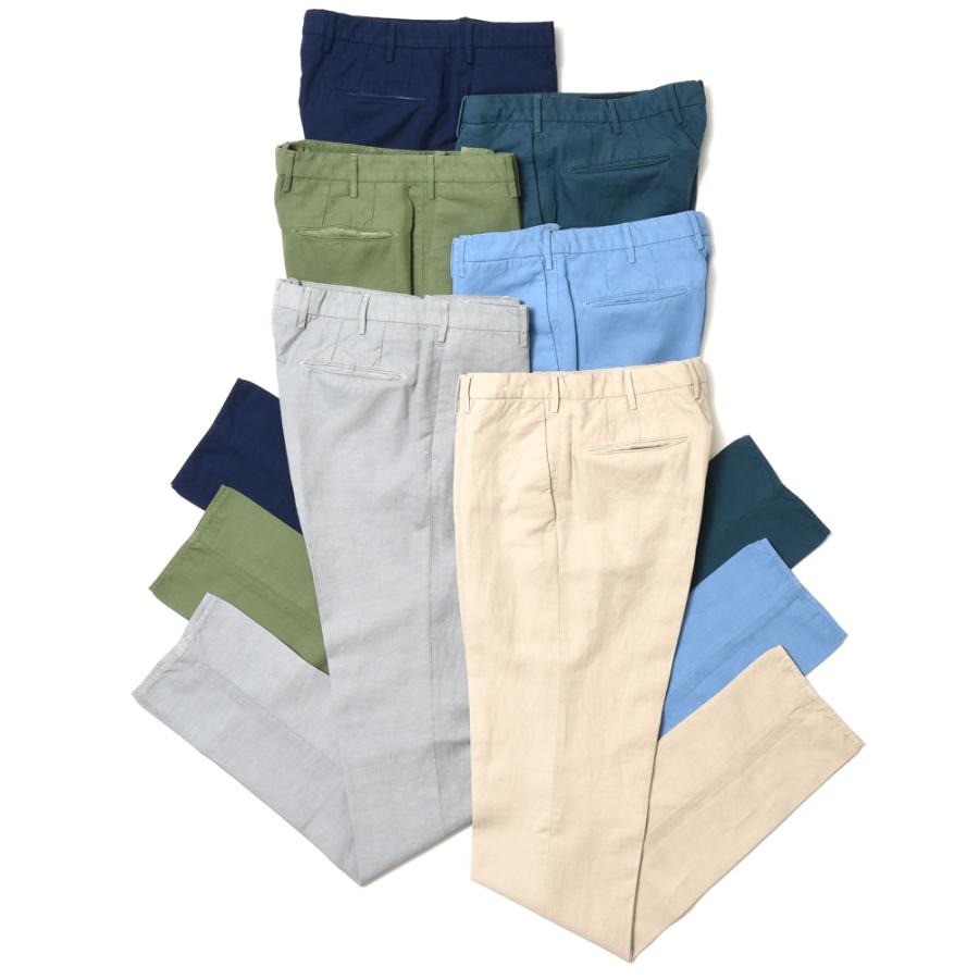 INCOTEX（インコテックス）SLIM FIT チノリノ ガーメントダイリネン