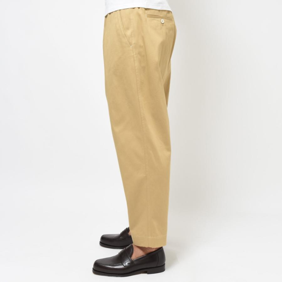 MARNI（マルニ）コットンギャバジンシャーリング1Pテーパードパンツ