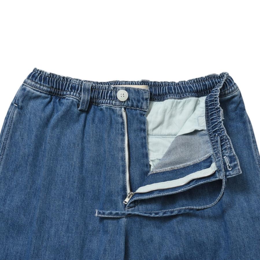 MARNI（マルニ）ウォッシュドデニムシャーリングテーパードパンツ