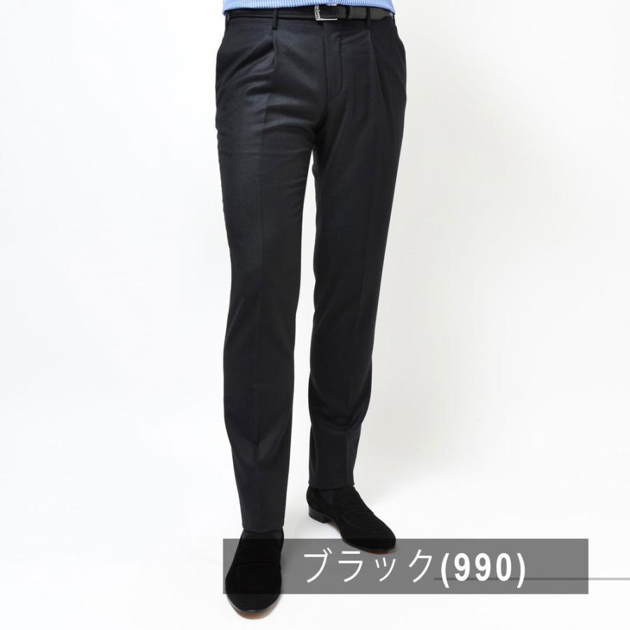 INCOTEX（インコテックス）SLIM FIT SUPER100'sウールサキソニー