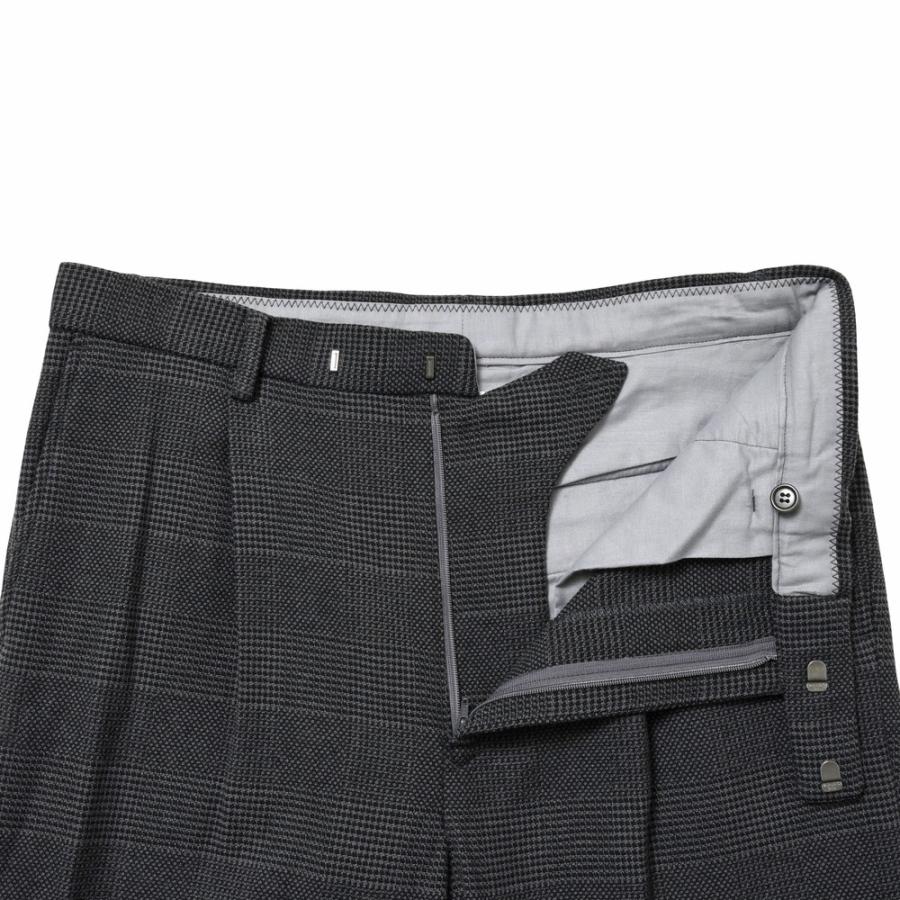 mandoマンドコットン&ナイロンセットアップ3ピースグレンチェクサイズ2