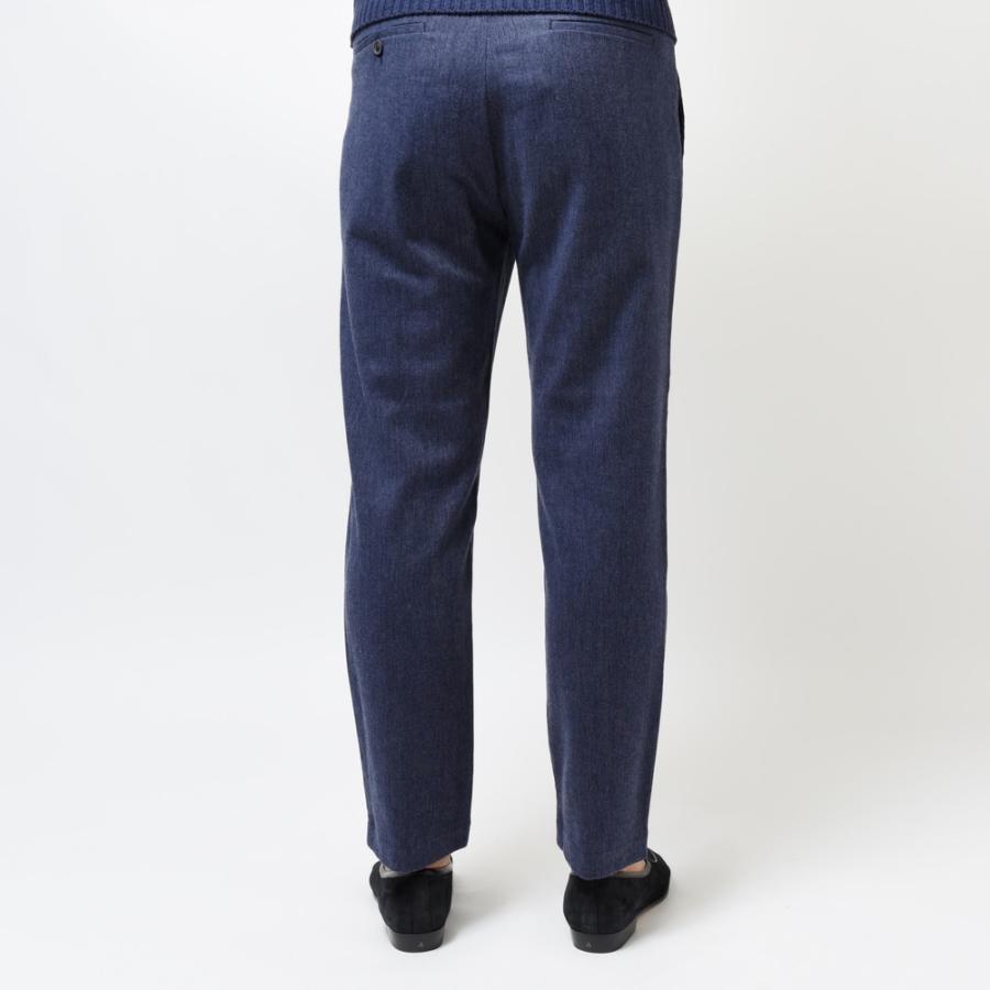 T-JACKET（ティージャケット）ストレッチデニムライクコットンリネン1プリーツテーパードシャーリングパンツ 81071004 13035004065 |  | 02