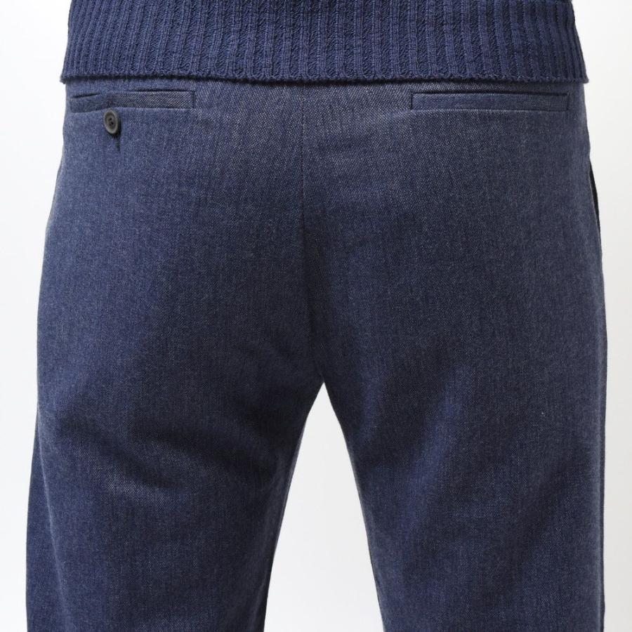 T-JACKET（ティージャケット）ストレッチデニムライクコットンリネン1プリーツテーパードシャーリングパンツ 81071004 13035004065 |  | 05