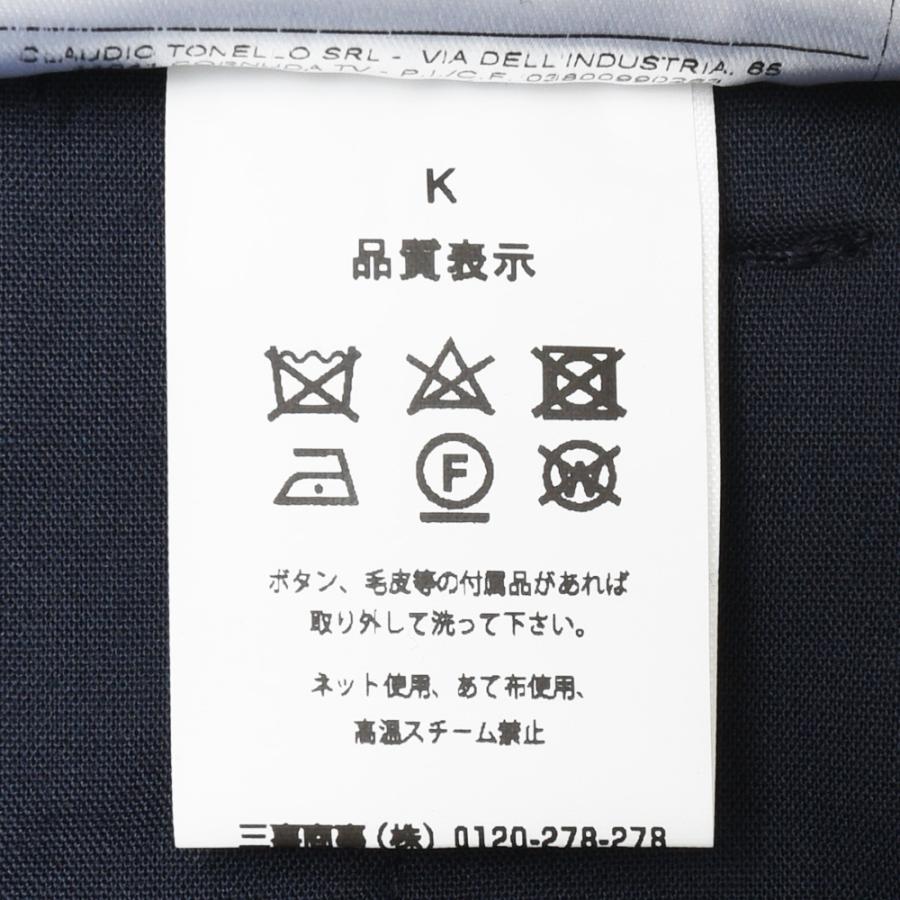 T-JACKET（ティージャケット）ストレッチデニムライクコットンリネン1プリーツテーパードシャーリングパンツ 81071004 13035004065 |  | 09