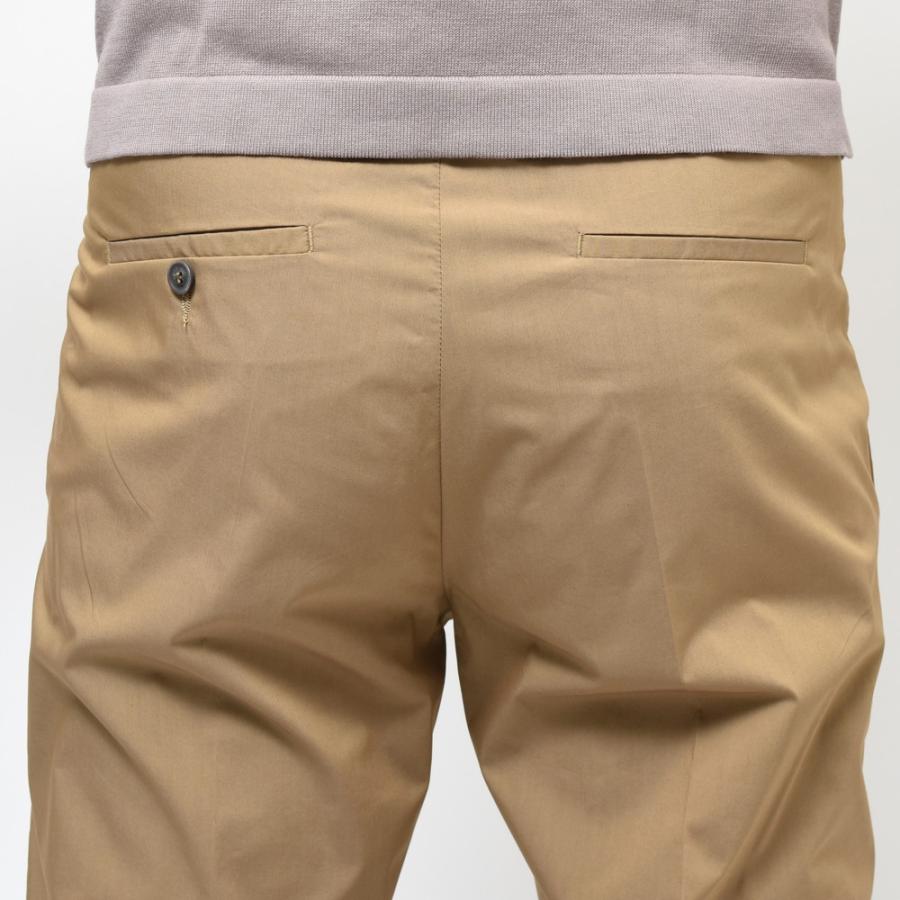 T-JACKET（ティージャケット）ストレッチコットンポプリンソリッド1プリーツテーパードシャーリングパンツ 81771002 13035006065 |  | 05