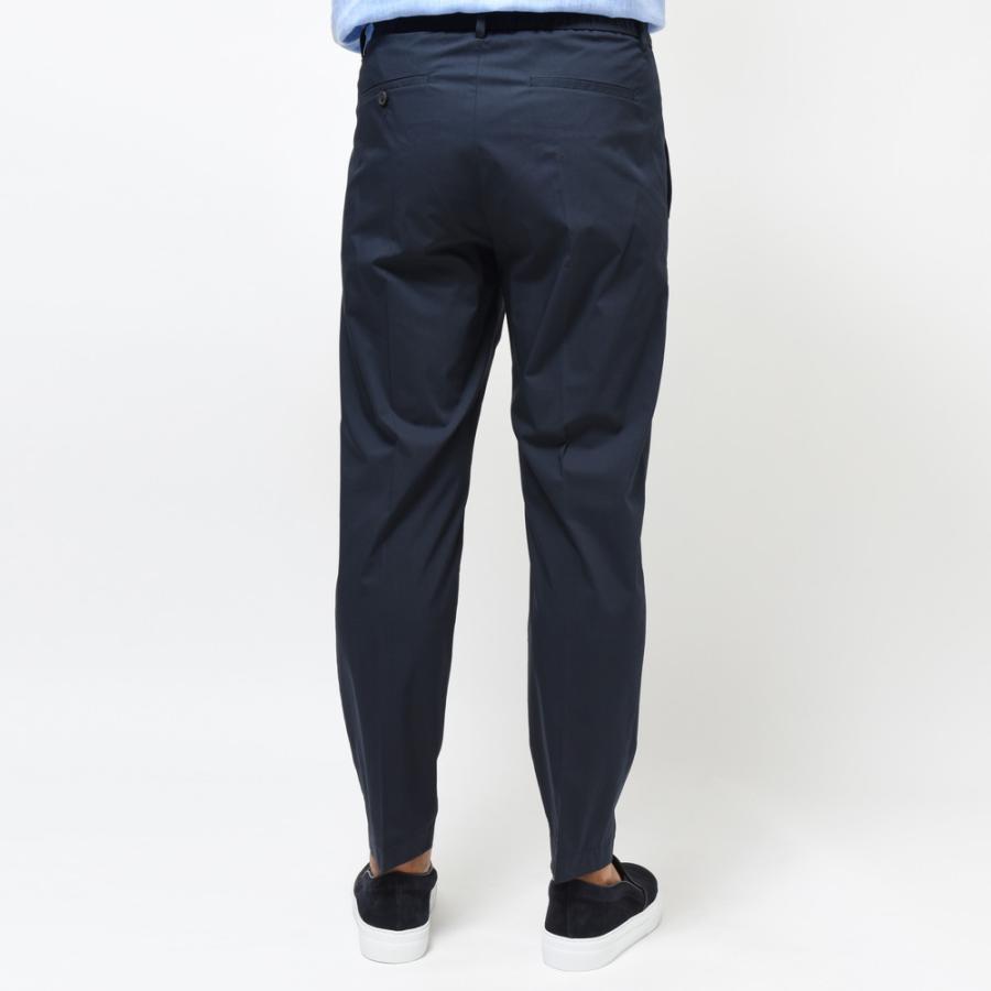 T-JACKET（ティージャケット）ストレッチコットンポプリンソリッド1プリーツテーパードシャーリングパンツ 81771002 13035006065 |  | 07