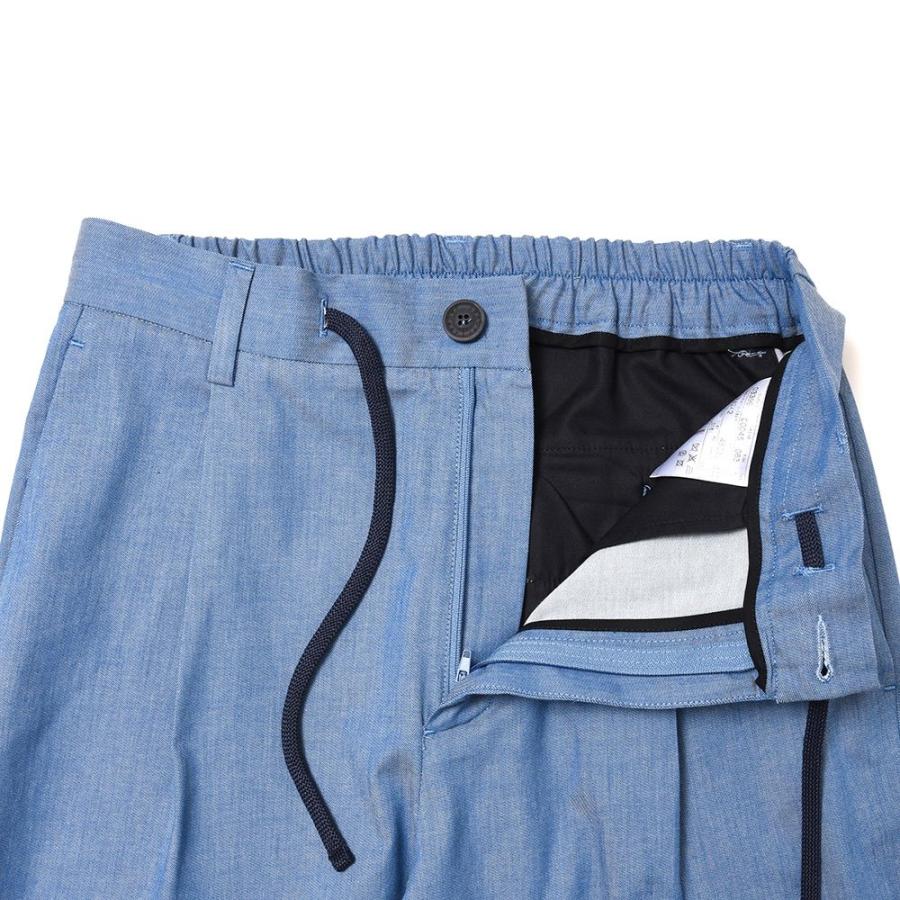 T-JACKET（ティージャケット）ストレッチライトデニム1プリーツテーパードシャーリングパンツ 82371001 13035009065 |  | 06