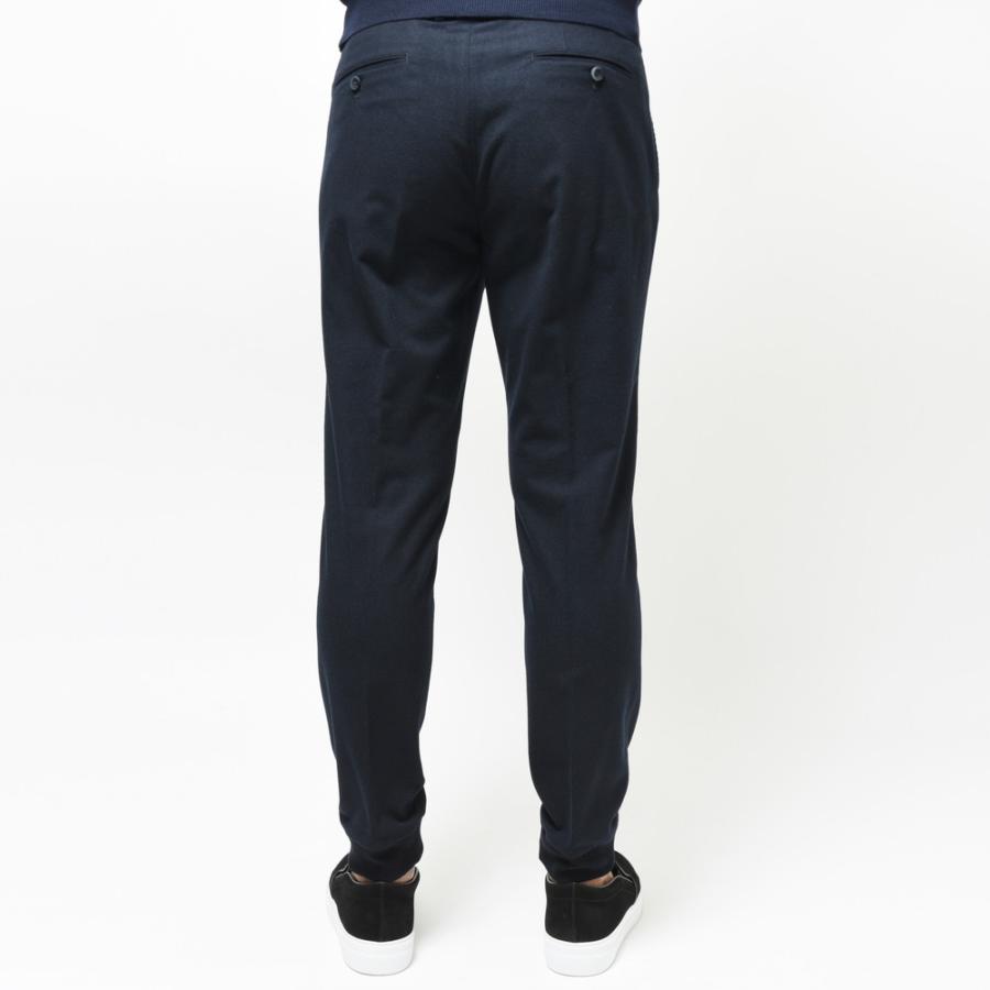 GTA GIORGINOジョルジーノ テックフランネル1プリーツリブパンツ 48