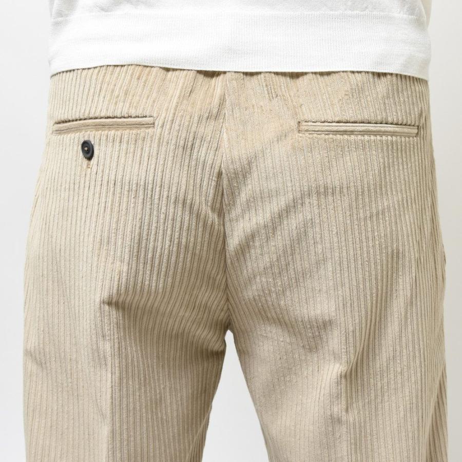 T-JACKET（ティージャケット）コットンストレッチコーデュロイ1プリーツテーパードシャーリングパンツ 13071004 13036002065 |  | 10
