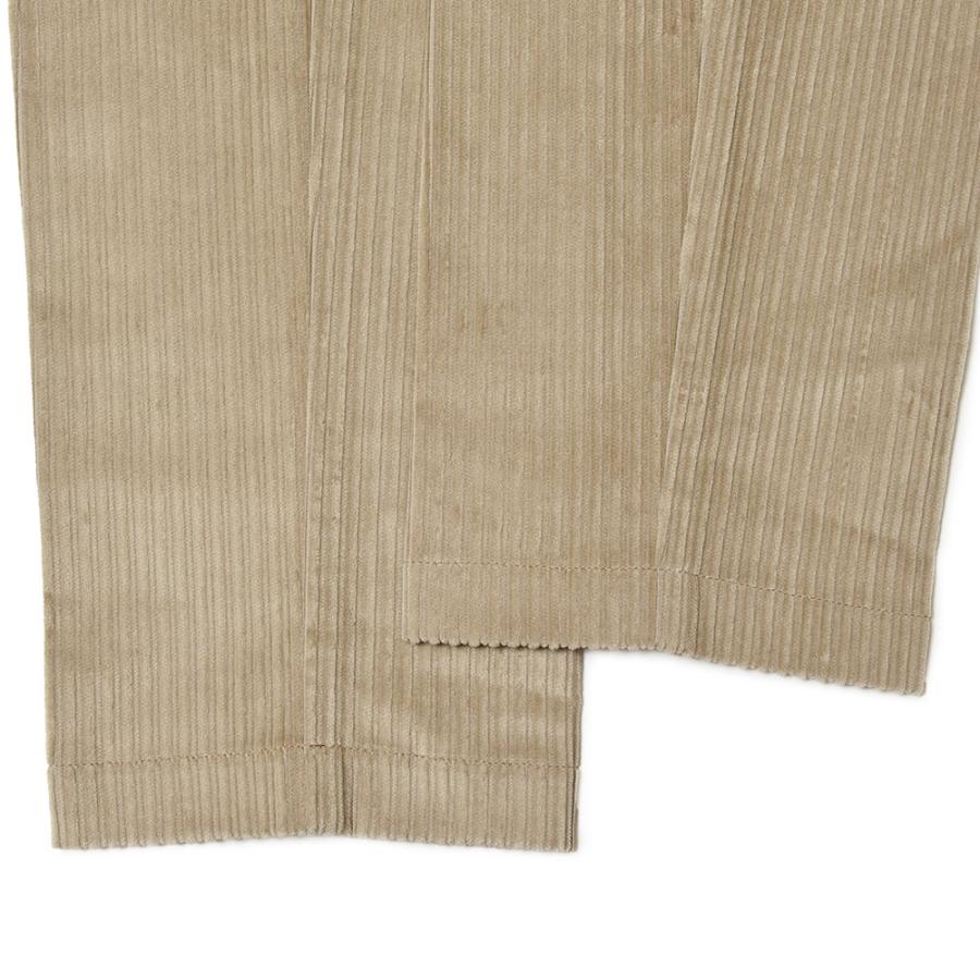 T-JACKET（ティージャケット）コットンストレッチコーデュロイ1プリーツテーパードシャーリングパンツ 13071004 13036002065 |  | 12