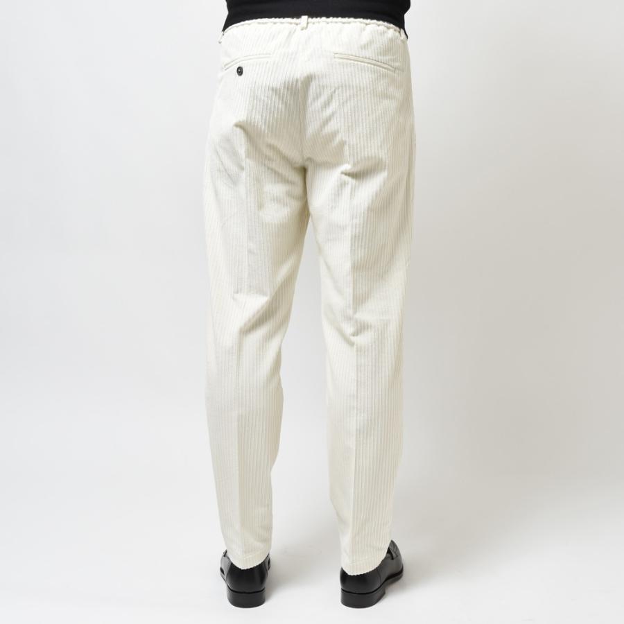 T-JACKET（ティージャケット）コットンストレッチコーデュロイ1プリーツテーパードシャーリングパンツ 13071004 13036002065 |  | 02