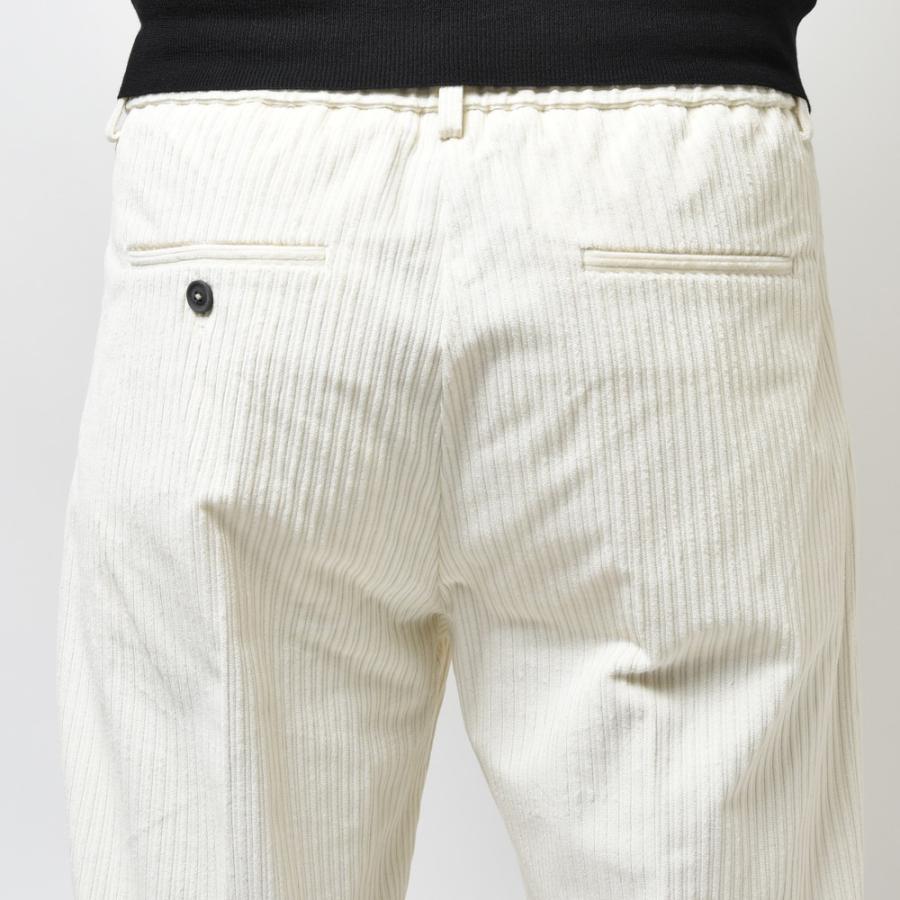 T-JACKET（ティージャケット）コットンストレッチコーデュロイ1プリーツテーパードシャーリングパンツ 13071004 13036002065 |  | 05