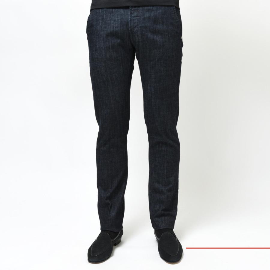 INCOTEX BLUE DIVISION（インコテックス ブルーディヴィジョン）Slim Fit ワンウォッシュスリムテーパードストレッチデニム(スラントポケット)407-81503｜guji｜02