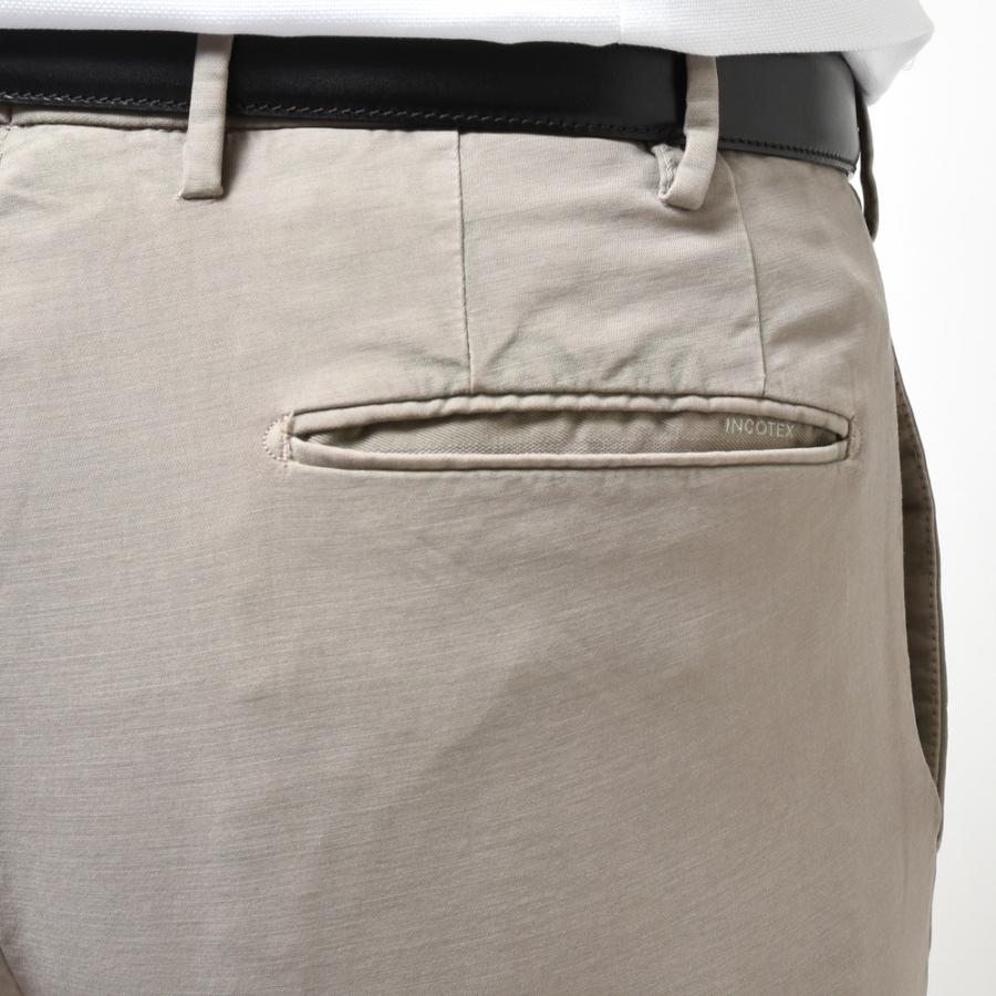 INCOTEX（インコテックス）SLIM FIT ガーメントダイストレッチコットン