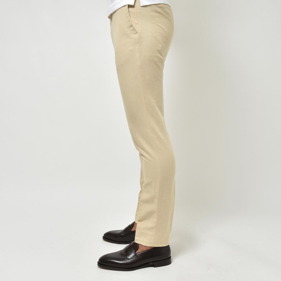 INCOTEX（インコテックス）SLIMFIT CHINO LINOチノリノ ガーメントダイリネンコットンテーパードパンツ 11575 13041203052｜guji｜09