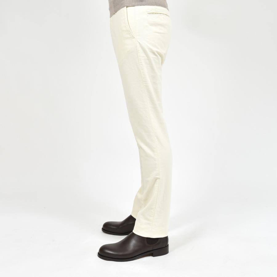 インコテックス スラックス）オーガニックコットンストレッチテーパードパンツ INCOTEX SLACKS（インコテックス スラックス）SLIM FIT ガーメントダイ