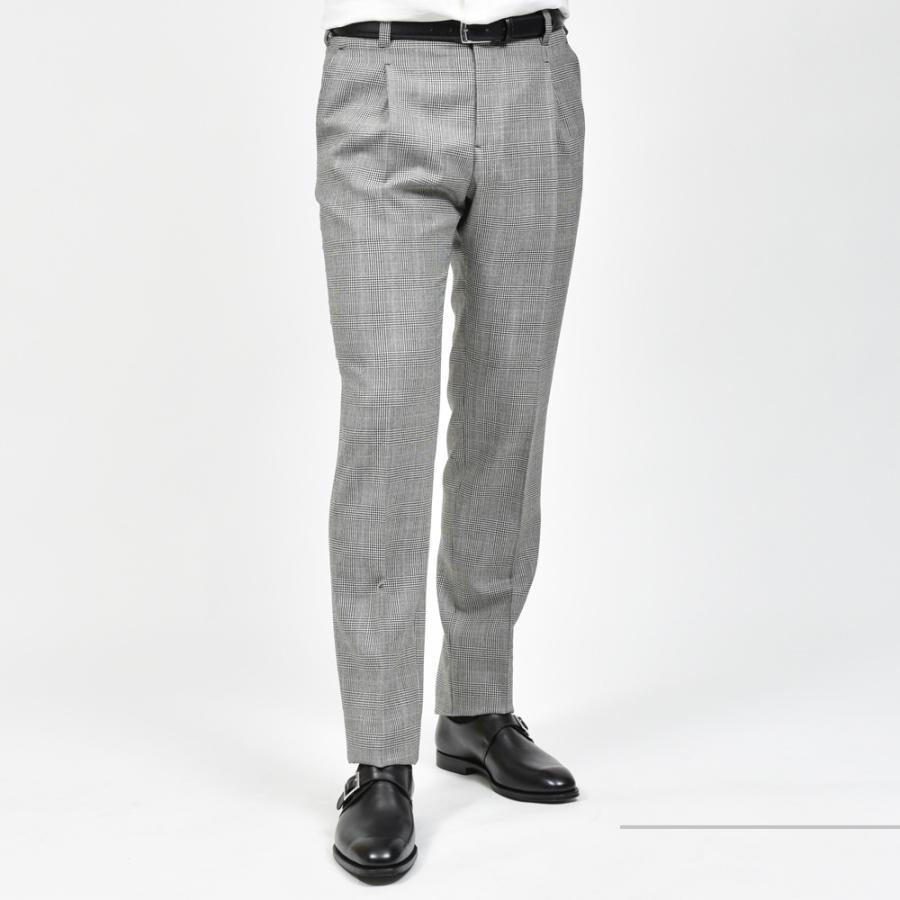 IGARASHI TROUSERS（五十嵐トラウザーズ）ウールライトツィードグレン  