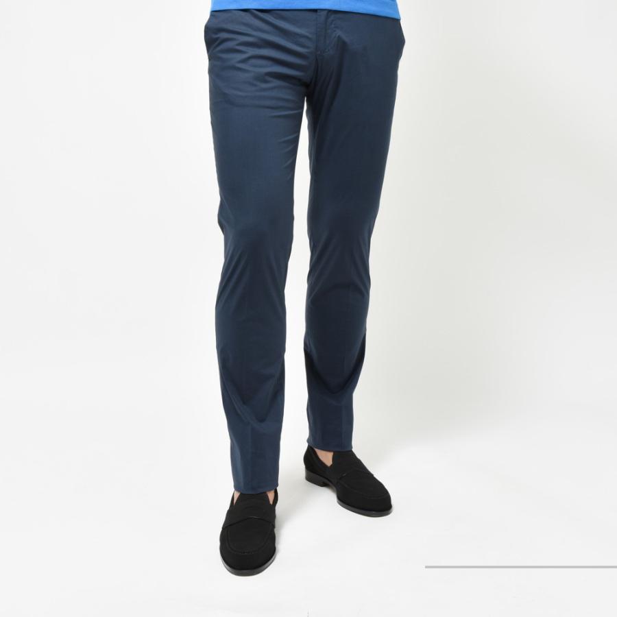 INCOTEX（インコテックス）SLIMFIT ストレッチコットンサマーポプリンテーパードパンツ 11577 13045304052｜guji｜12