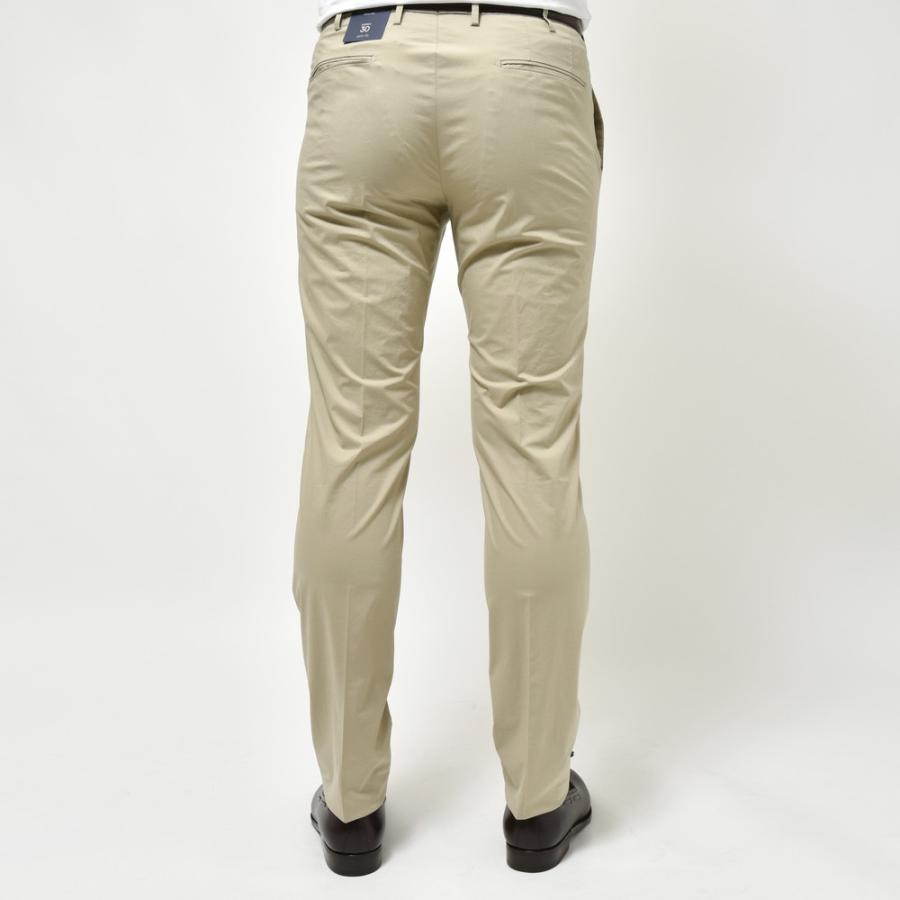 INCOTEX（インコテックス）SLIMFIT ストレッチコットンサマーポプリンテーパードパンツ 11577 13045304052｜guji｜03