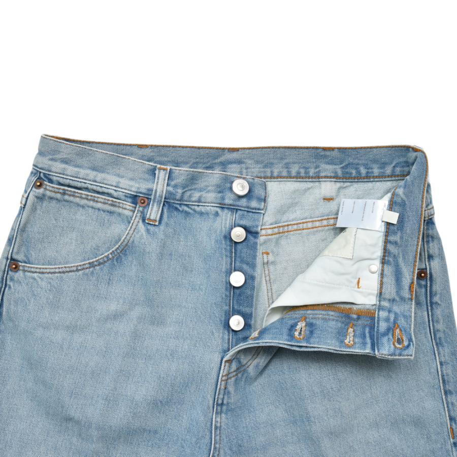 HUSBANDS（ハズバンズ）ストーンウォッシュフレアデニム H12E JNFL