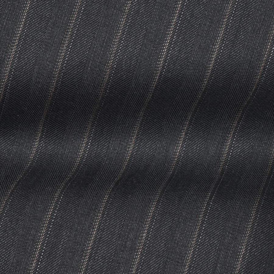 SALE40】CARUSO（カルーゾ）ウールオルタネイトストライプ