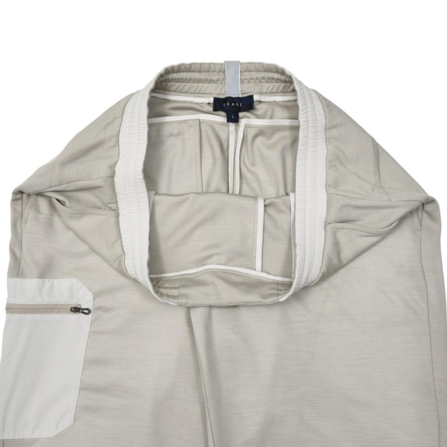 SEASE（シーズ）JEASEY DRAWSTRING PANT ウールジャージシャーリングパンツ PT056TJ186 13052008039の画像