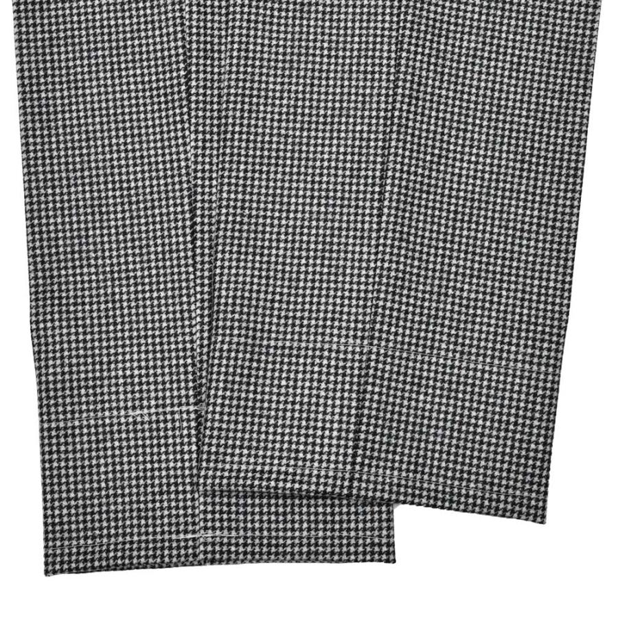 Rota（ロータ）ウールフランネルマイクロハウンドトゥース1プリーツ