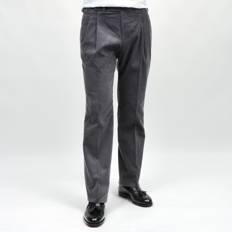 IGARASHI TROUSERS / 別注 コーデュロイ スラックス IGARASHI TROUSERS（五十嵐トラウザーズ）コットンコーデュロイサイド