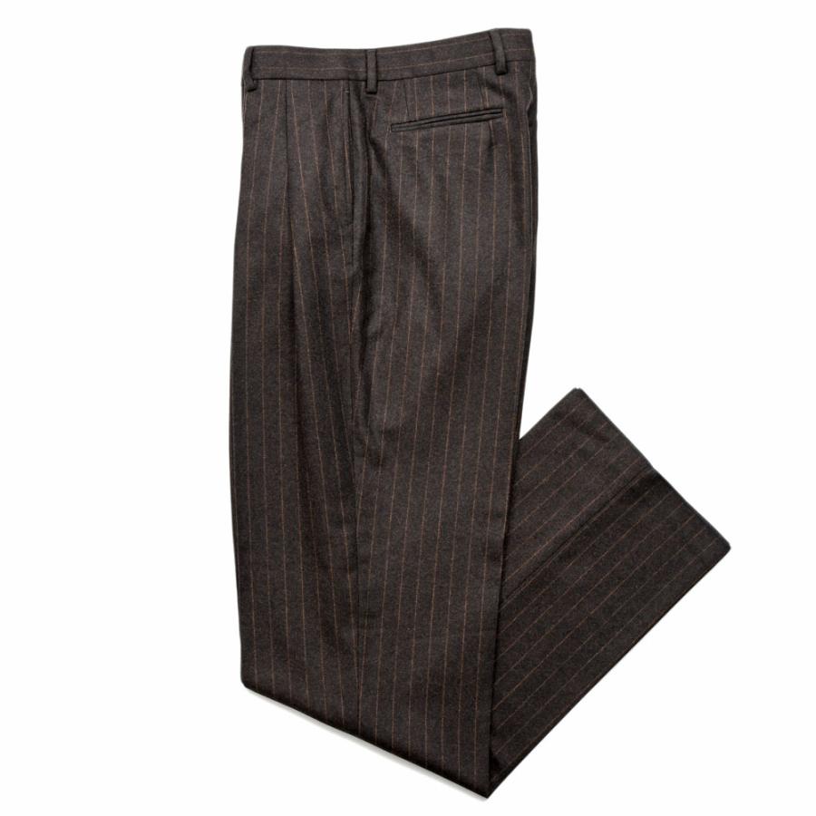 ベルナールザンス！bac j！ストライプ！ SALE30】BERNARD ZINS（ベルナール ザンス）VANEAU ウールポリエステル